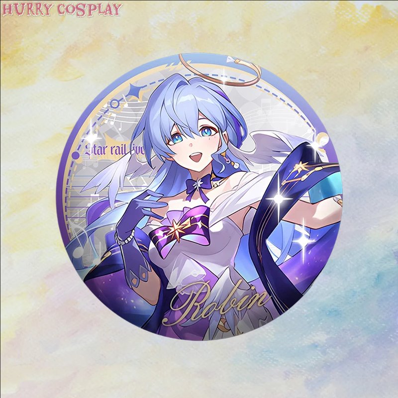 Honkai: Star Rail,Badge,Honkai Star Rail Character Badges 75mm Part 2